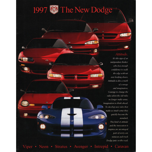 1997 Dodge brochure preview