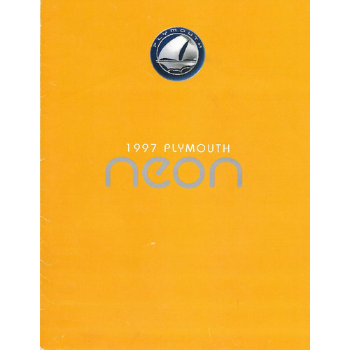 1997 Plymouth Neon brochure preview