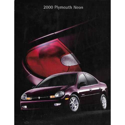 2000 Plymouth Neon brochure preview