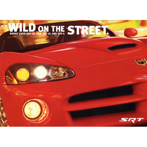 2004 Dodge Performance brochure preview