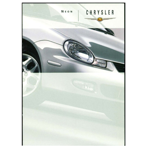 1999 Dutch-market Chrysler Neon brochure preview