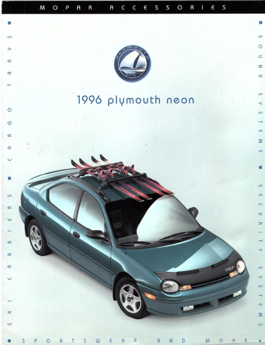 1996 neon accessories catalog preview